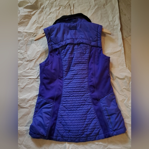 Athleta "Sprinter" lightweight vest. Blue/Purple. Size S. Polyester. - Picture 4 of 11